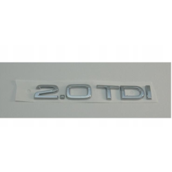 Емблема - напис “2.0 TDI“ Audi A4/A5/A6 2009> скотч 143х21мм 8P0853743G2ZZ