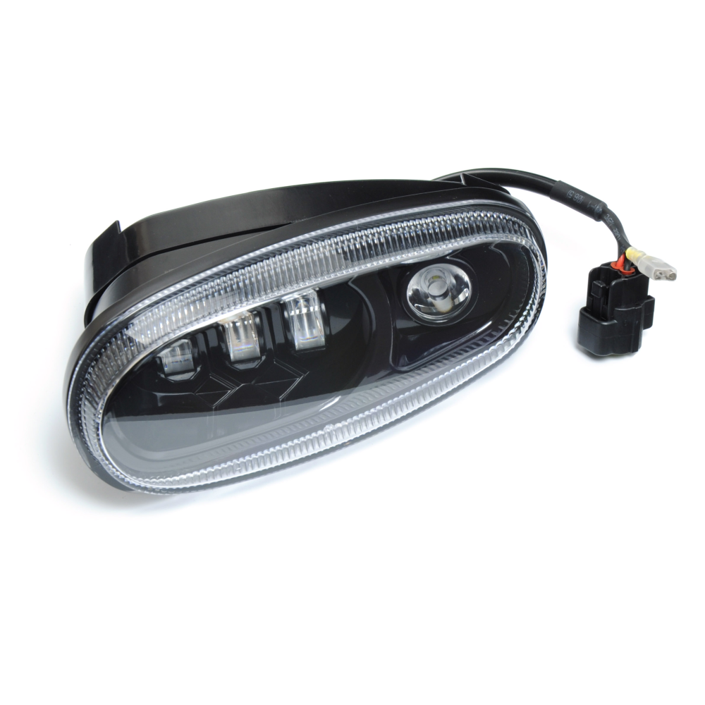 Додаткові LED фари - Daewoo Lanos 45W+DRL Біла металевий корпус “ЛІДЕР“