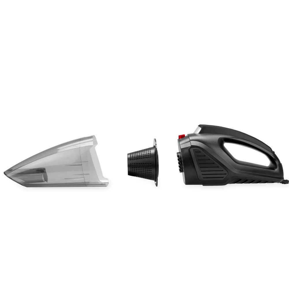 Автопилосос Сухе+Вологе прибирання 90W “HEYNER“ 243100 TurboPower Pro каб.5м/2 адапт./мийний фільтр