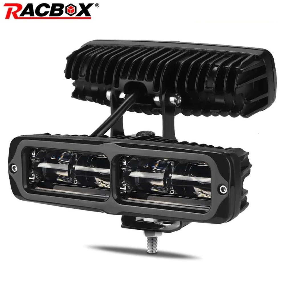 Фара-LED Прямокутник 30W 150*43*57mm (5W*8) 10-32V Ближнє світло 6000К (HC-S13) (1шт)