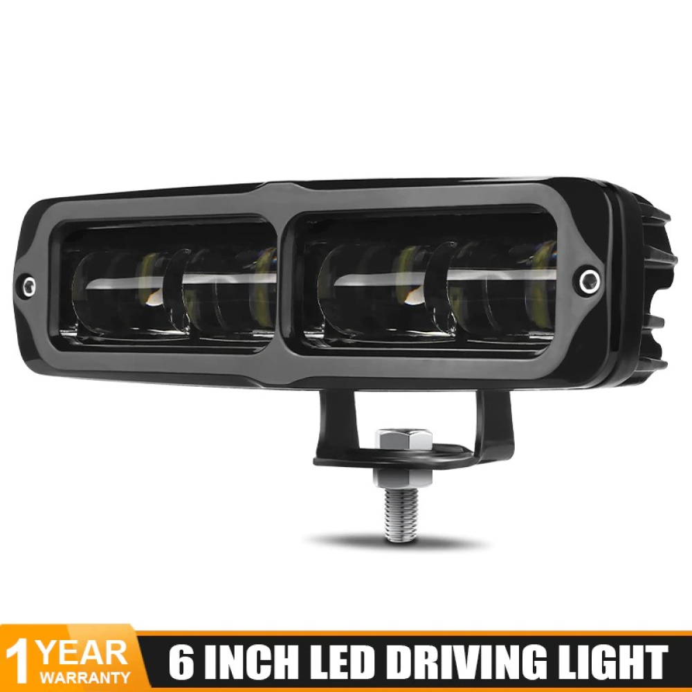 Фара-LED Прямокутник 30W 150*43*57mm (5W*8) 10-32V Ближнє світло 6000К (HC-S13) (1шт)