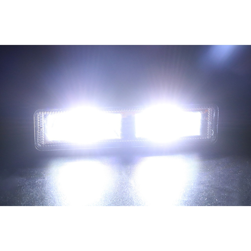 Фара-LED Прямокутник 20W (1W*20) Philips 3030 12-24V Ближнє світло (W 0560) (1шт) 4146