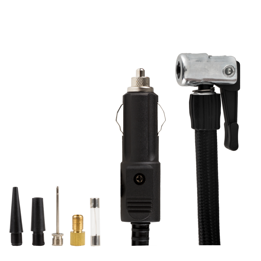 Компресор - Ліхтар-LED - “HEYNER“ 237100 - 12v - 190вт - 40л - 7атм - 14А - в сумці