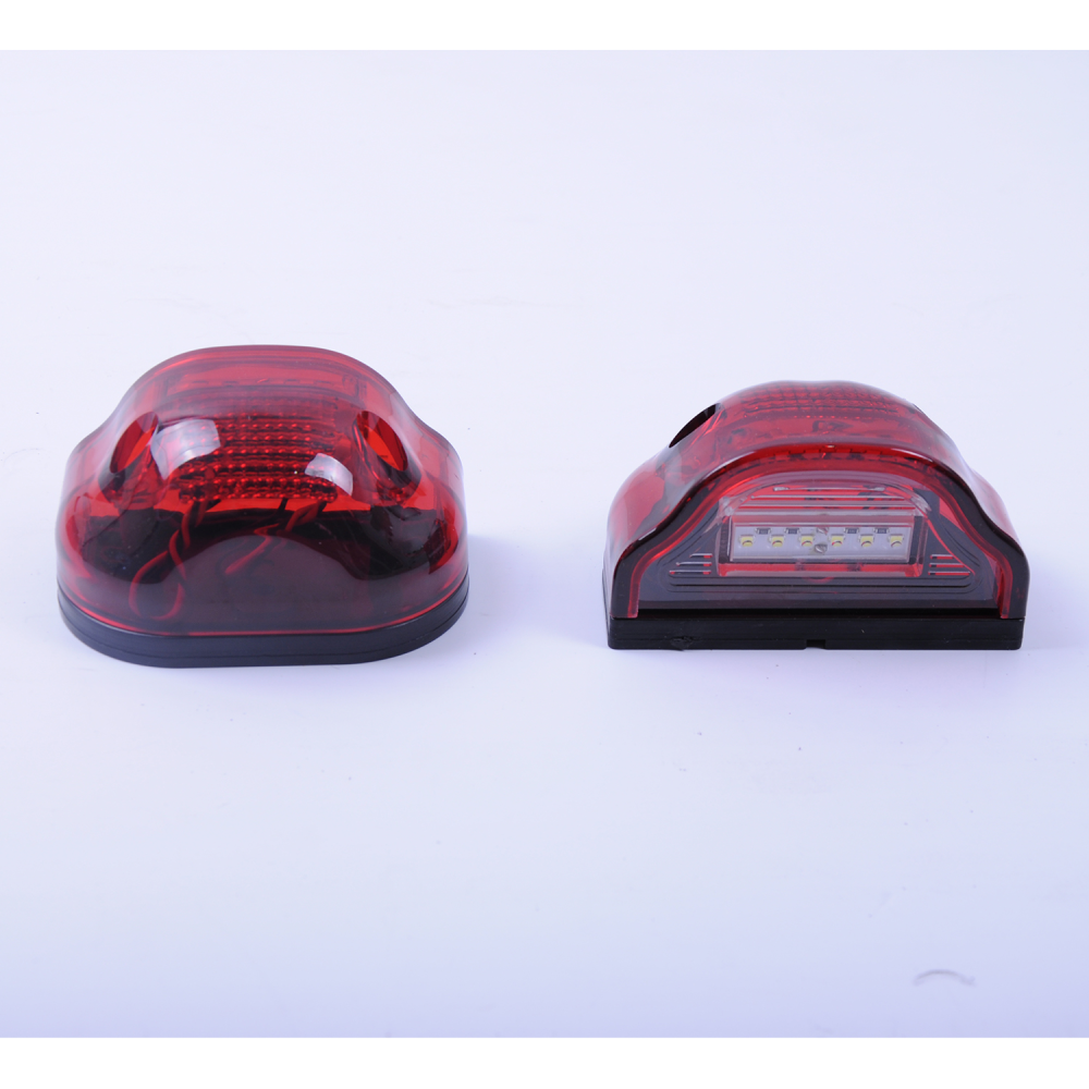 Підсвічування номера 12/24V діодне 6R LED/6W Червона “КОБРА“ “Thoc Auto“ ТН-340 (2шт./уп)