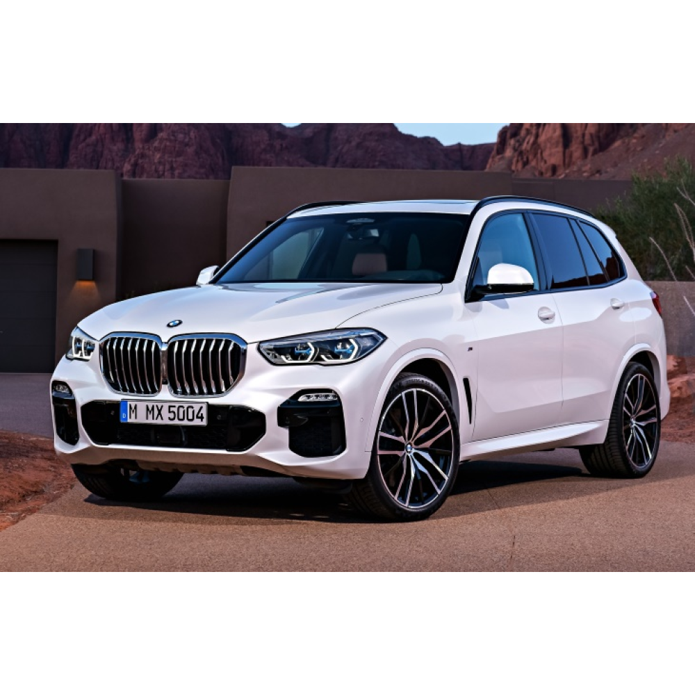 Дефлектори вікон BMW X5 (E70,F15,G05) 2009-2018 П\К “FLY“ “нерж.сталь 3D“ BBMWX51523-W/S (84)
