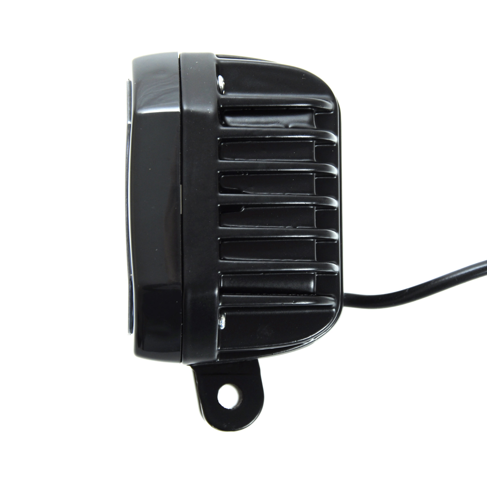 Фара-LED Квадрат 30W (10W*3) 10-30V 95*73*60mm Дальнє світло (V77-30W-S) 1шт 4 058 Білий обід