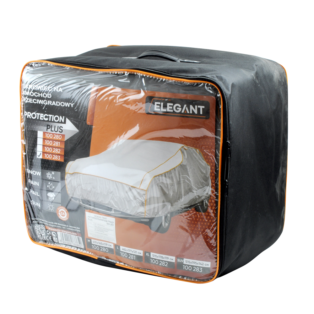 Тент Седан 432x165x120см(M) АНТИГРАД “ELEGANT“ EL 100 280