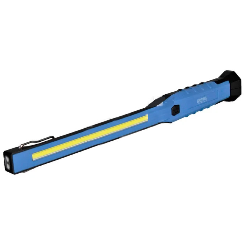 Переноска діодна 3W COB/300 lm +1W L=170-306 магн/2000mAh/microUSB/гачок Brevia Led №11380