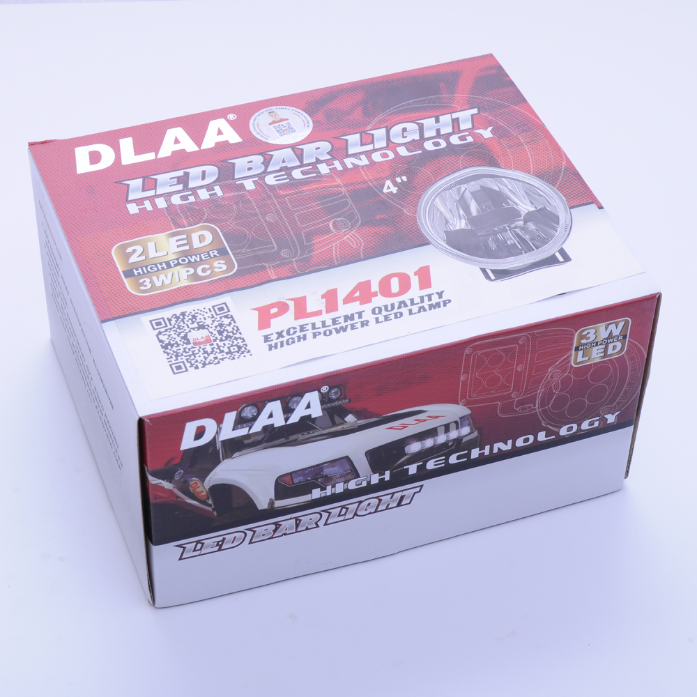 Протитуманні LED Фари Лінза D=100мм 12V/12W 6000K/CREE (2шт) + кнопка вкл/викл DLAA LP1401 (6)