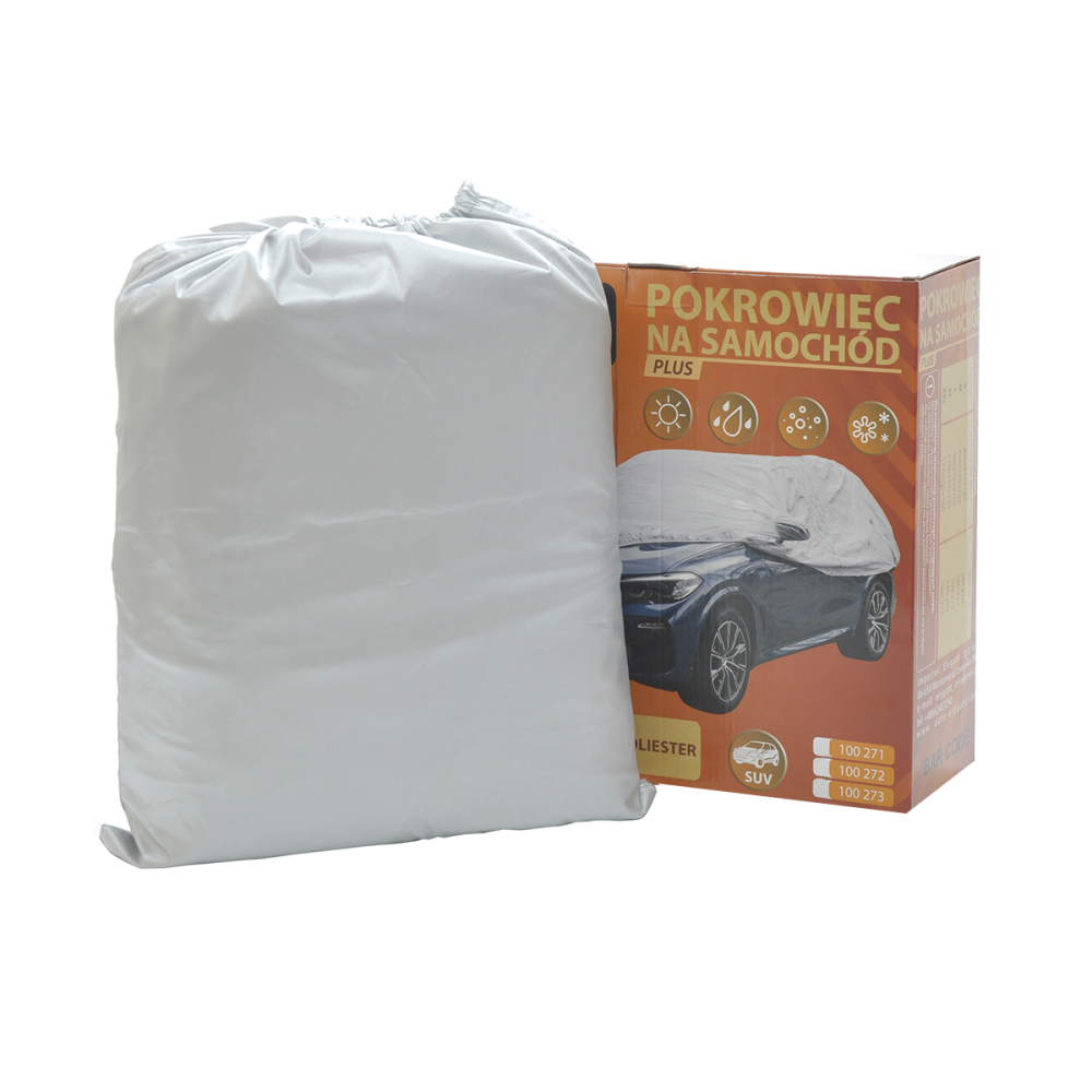 Тент Джип/Мінівен 510x195x155 см (XL) 100273 “ELEGANT“ (кишеня під дзеркало/у сумці)
