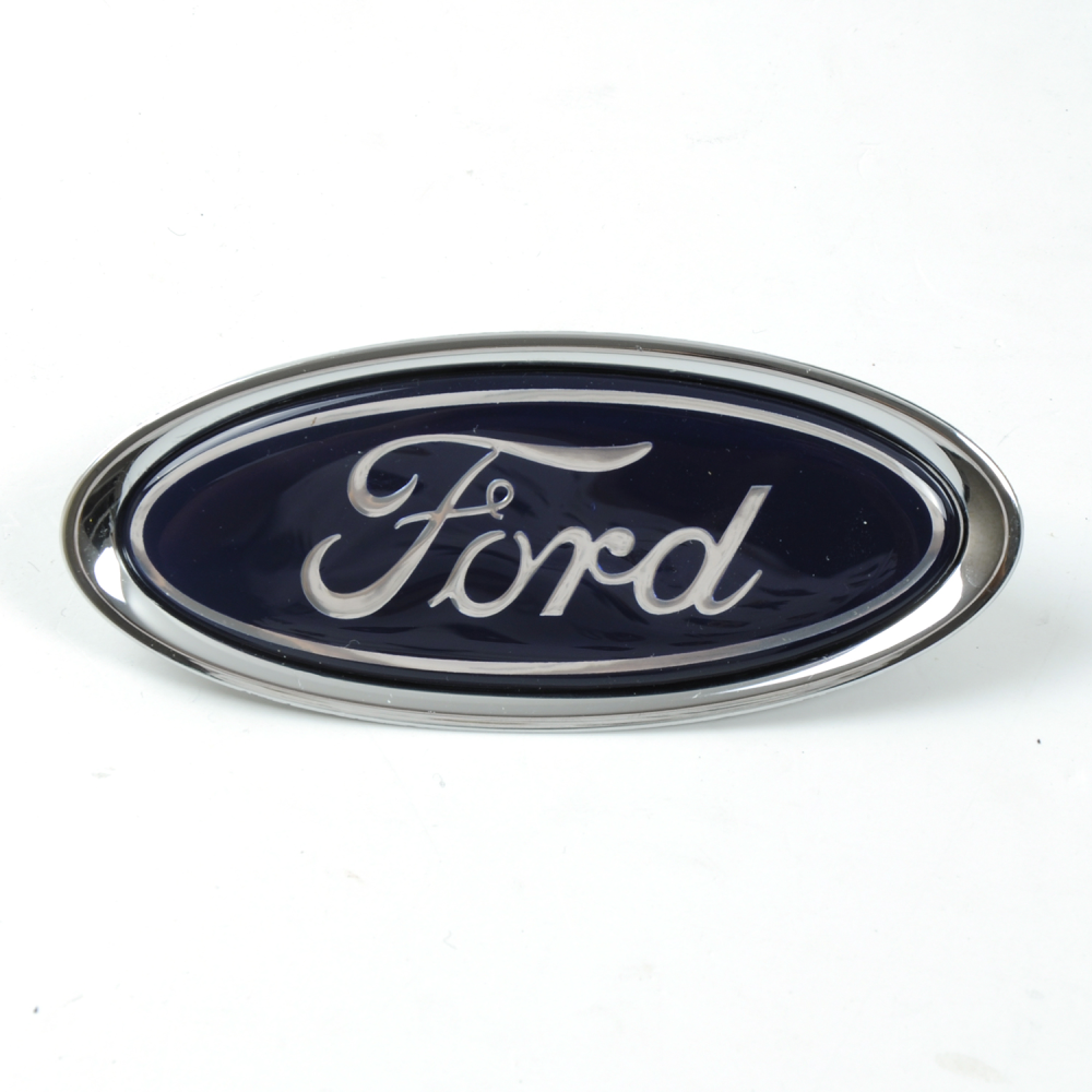 Емблема “FORD“ 115х45мм у зборі коса скотч 3M /3 пуклі