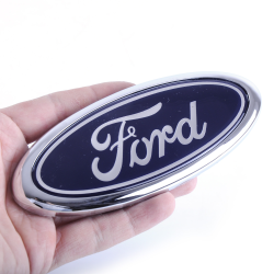 Емблема “FORD“ 145х60мм в зборі скотч 3M/3 кліпси (Transit W-184)