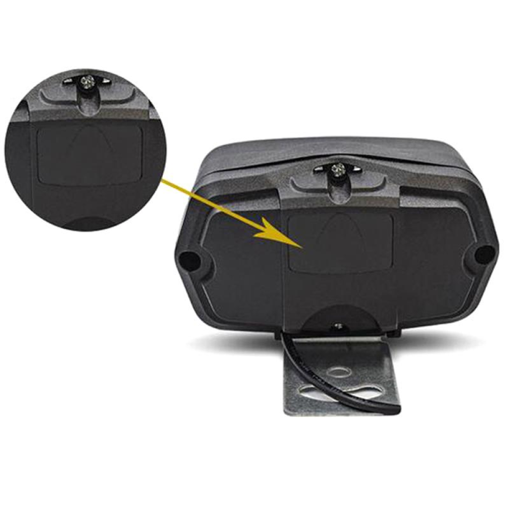 Фара-LED Прямокутник 12W (1.5W*8) 12V 80*45*50mm Дальнє/Spot (1шт) JP057 8 Led