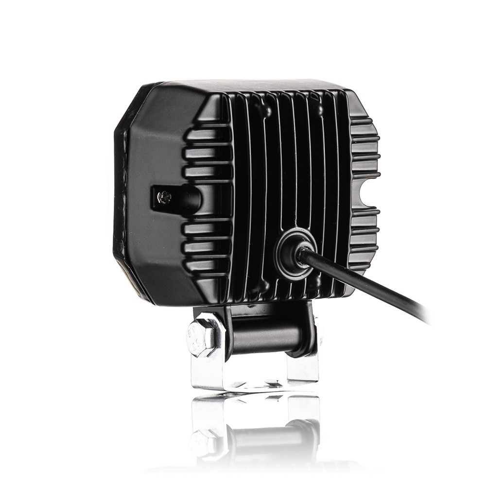 Фара-LED Квадрат 20W (10W*2) 10-30V 85*75*50mm Ближнє світло (1шт) (F-20W) Білий обід