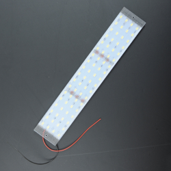 Підсвічування салону 24V LED “Призма“ 4х-на - 25см - Біла - (5630) - 2А 72LED