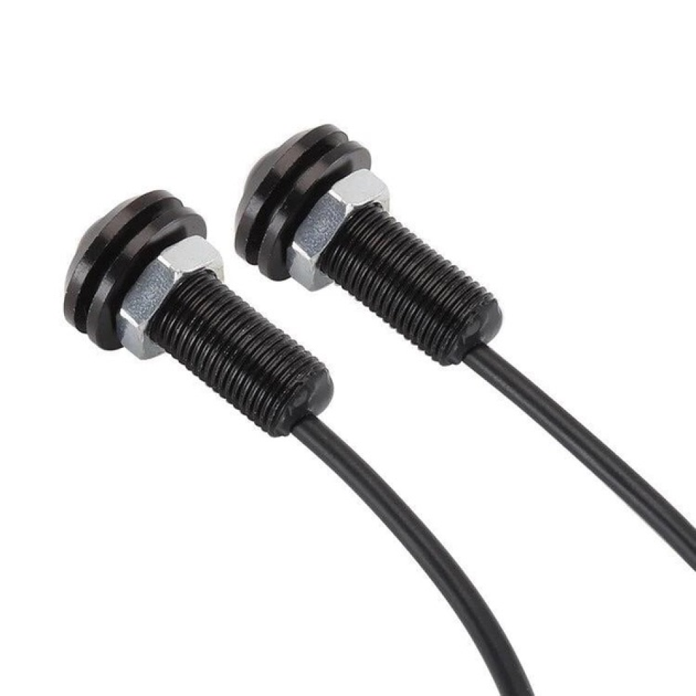 DRL Орлине око врізні LED D=23mm-COB-3smd 12V Білий