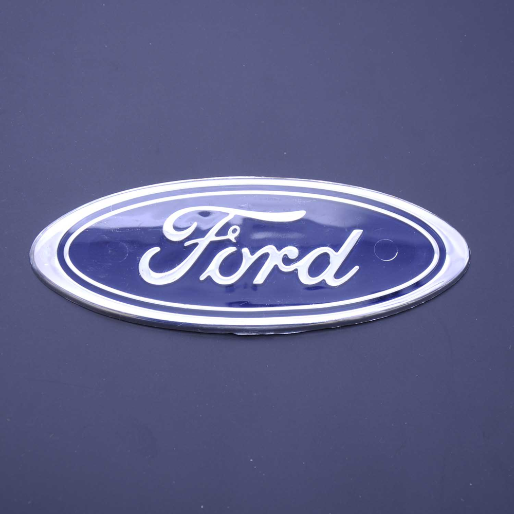 Емблема “FORD“ 150х59мм\пластик великий\хром\скотч (Transit) 5141