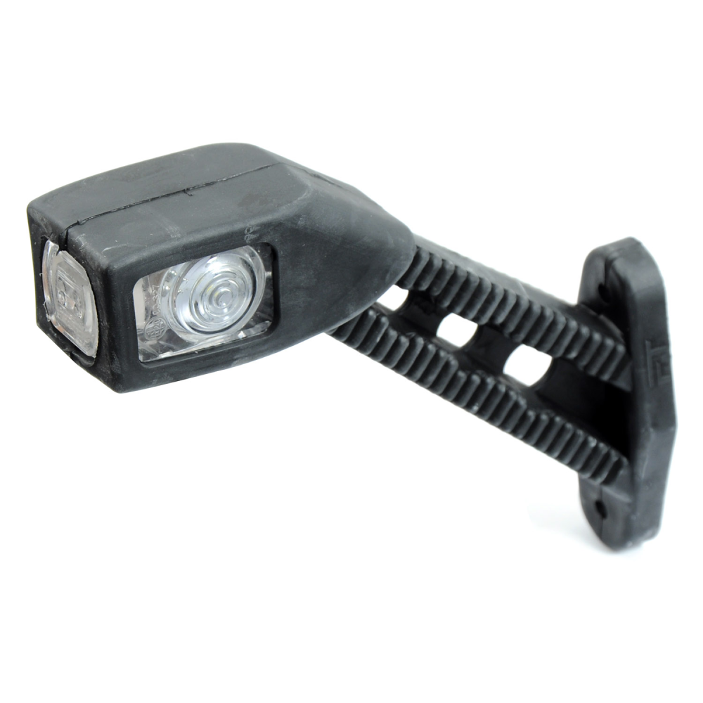 Габарит “ріжки“ косий 18см 12/24v червоний+білий+жовтий 1+1+2LED 18см(кольоровий) “MRT“ Л-082 (2шт)