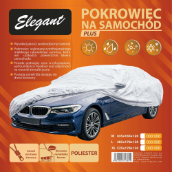 Тент Седан 483x178x120см (L) з підкладкою 100267 “ELEGANT“ PEVA (кишені під дзеркало, блискавка)