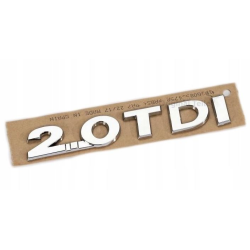Емблема - напис “2.0 TDI“ Passat 2015-2019 скотч 3G0853675A 2ZZ