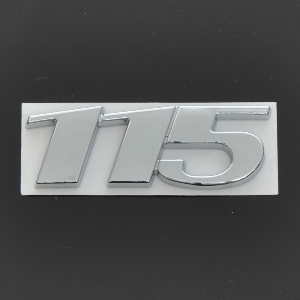 Емблема - напис “115“ скотч 75х28 мм 2004-2011 WITO ( 639 817 0314)