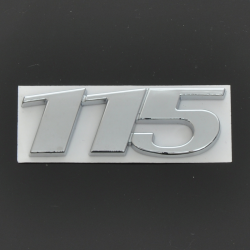 Емблема - напис “115“ скотч 75х28 мм 2004-2011 WITO ( 639 817 0314)