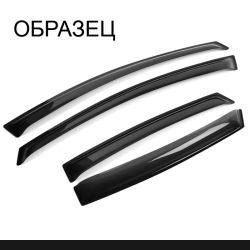 Дефлектори вікон BMW s5 E60 SD 2002-2010 Перед скотч “VIP“ AMB213020 Перед