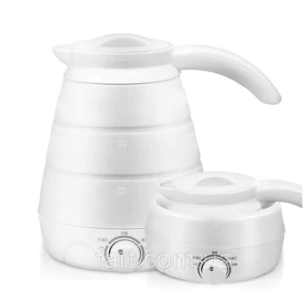 Чайник 220В 650мл / Складаний / Силіконовий / SmartTech Foldable Kettle W-013