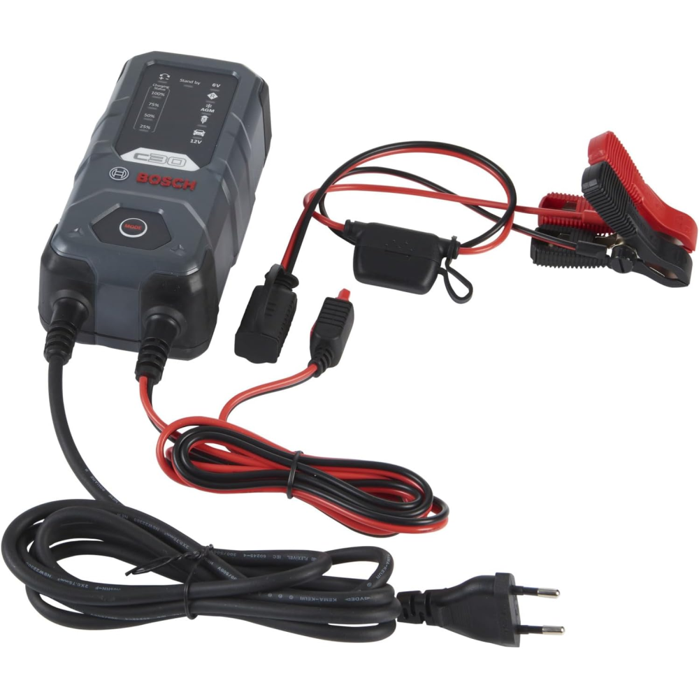 Зарядний пристрій для акумуляторів Bosch C30 6/12V 3.8A (0189911030)