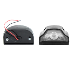 Підсвічування номера 12/24V діодне 4 LED Чорна “КОБРА“ УР-37 Туреччина (2шт./уп)