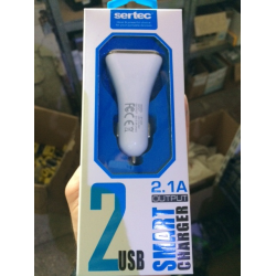AЗП 12/24V 2USB (QC3.0+3.1A) “Sertec“ ST-223 коротка