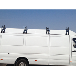 Багажник модельний Mers Sprinter,VW LT у зборі з квадр. поперечкою (1,75 м) “Кенгуру“ 1 планка