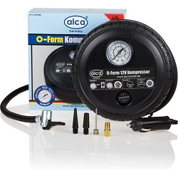 Компресор ALCA 241500 XL 12v/17bar з манометром (колесо)