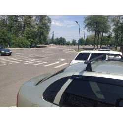 Багажник модельний ВАЗ Калина в зборі із квадрат. поперечкою (1,20 м) “Кенгуру“ 2 планки