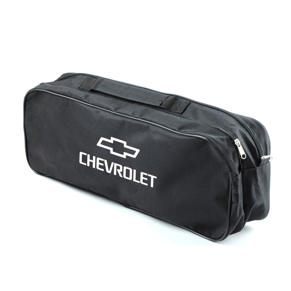 Сумка техдопомоги CHEVROLET чорна (52,6х18,6х13,2) 2 відділи “Beltex“ (липучки для фіксації)