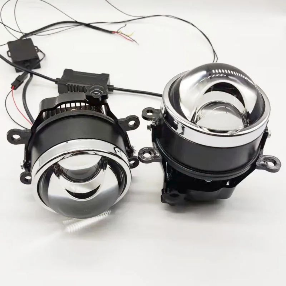 Комплект універсальних протитуманних фар SANVI BI-LED LASER 30/45W (Renault, Citroen, Ford, Mitsubishi, Opel, Peugeot, Subaru)