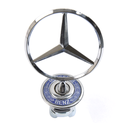 Приціл “Mercedes“ W202-210/W124E D=4 см-спідниці метал/врізний з написом (Оригінал) A210 880 01 86