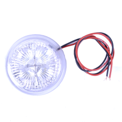 Вставка в габарит “ріжки“ 24v біла 5LED d-4.5см “MRT“ Л-001 (1 шт.)