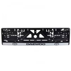 Рамка номера DAEWOO “книжка“ із сірою смугою