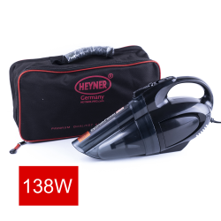 Автопилосос Сухе+Вологе прибирання 138W “HEYNER“ 240000 система 2х фільтрів/LED ліхтар/3 щітки+Сумка