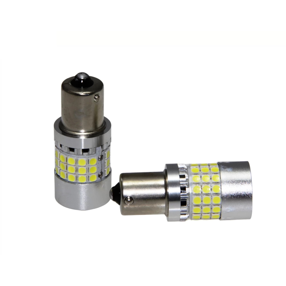 Комплект світлодіодних ламп LED Qline 1156 (P21W) White CANBUS BA15S (2шт) 12V